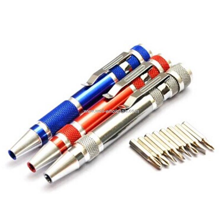 Pen Style 8pcs Screwdriver set