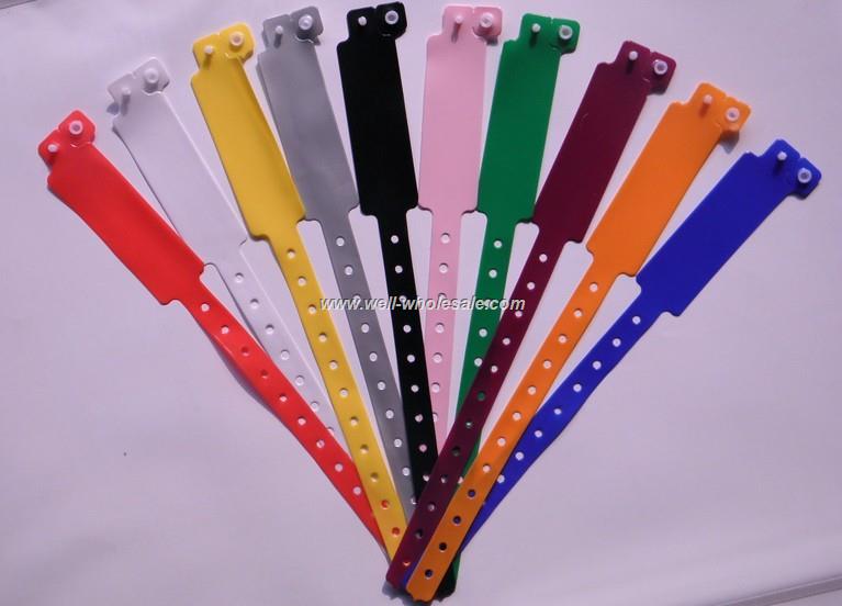 custom/OEM Wide Shape PVC Wristbands