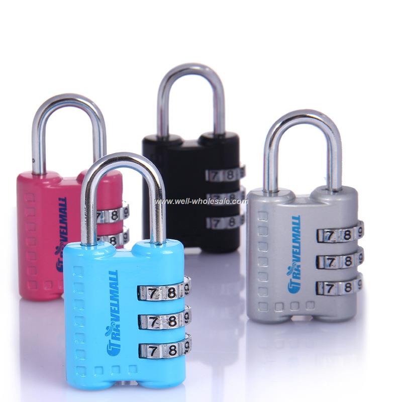 mini colored promotional code locks