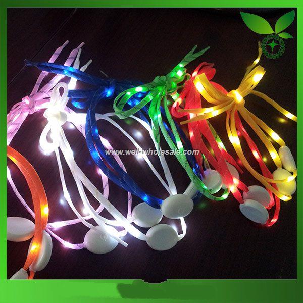 LED shoe parts accessories flashing shoe laces