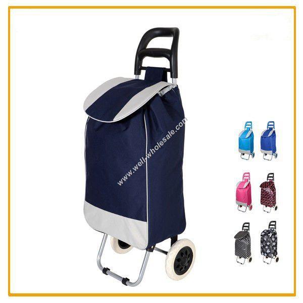 Custom Cheap Folding Shopping Trolley Bag