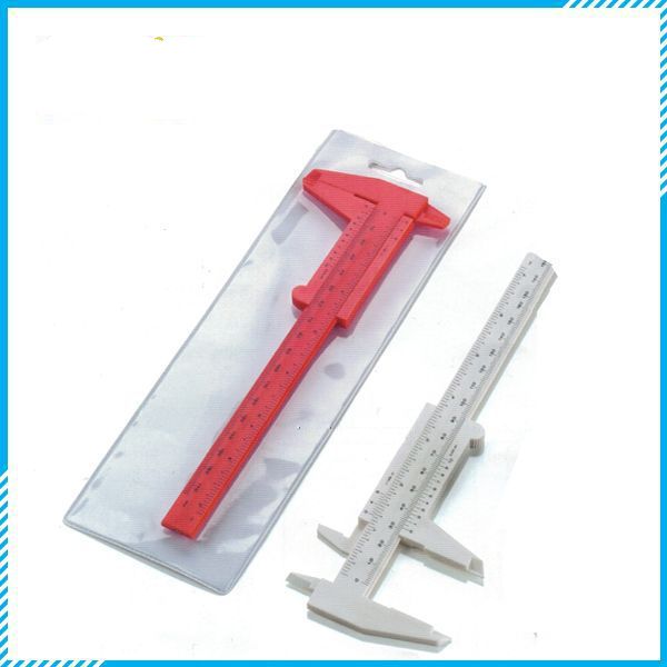 printed 0-15cm Plastic Caliper with PVC pouch