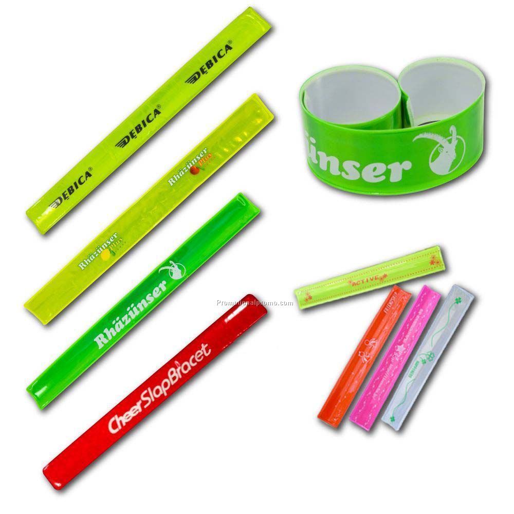 Reflective Slap Wrap, Reflective Slap bracelet