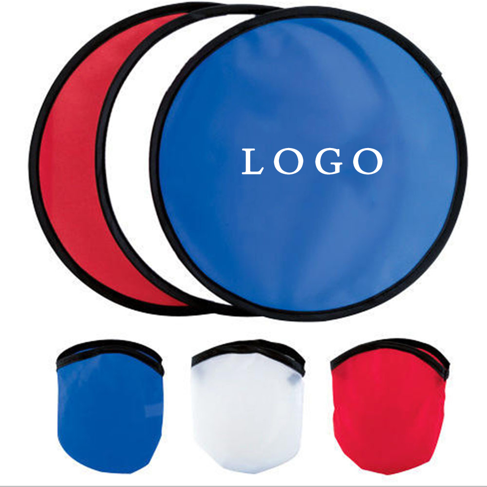 custom Nylon Polyester Folding Custom Foldable Frisbee