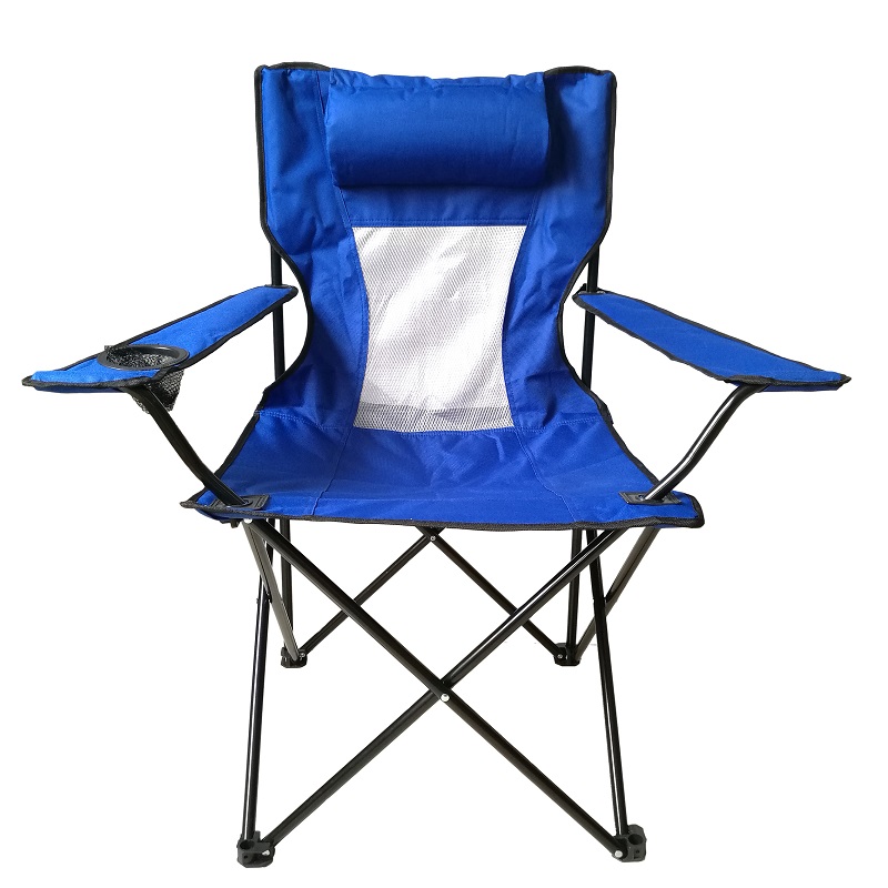 Outdoor Mesh Folding Chair Camping with Pillow Cup Holder Mesh Camping Folding Chair Outdoor Mesh Folding Chair Camping with Pillow Cup Holder Mesh Camping Folding Chair