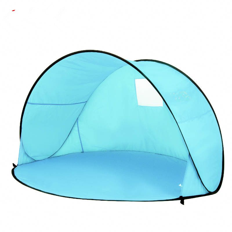 Pop Up Beach Tent Camping Sun Shelter-Outdoor Automatic Cabana 2-3 Person Fishing Anti UV Beach Tent Beach Shelter