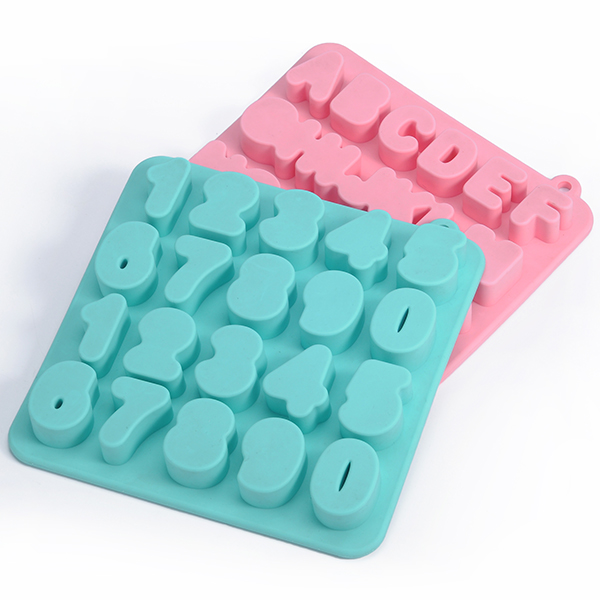 Number Cake Fondant Chocolate Soap Silicone Ice Mold