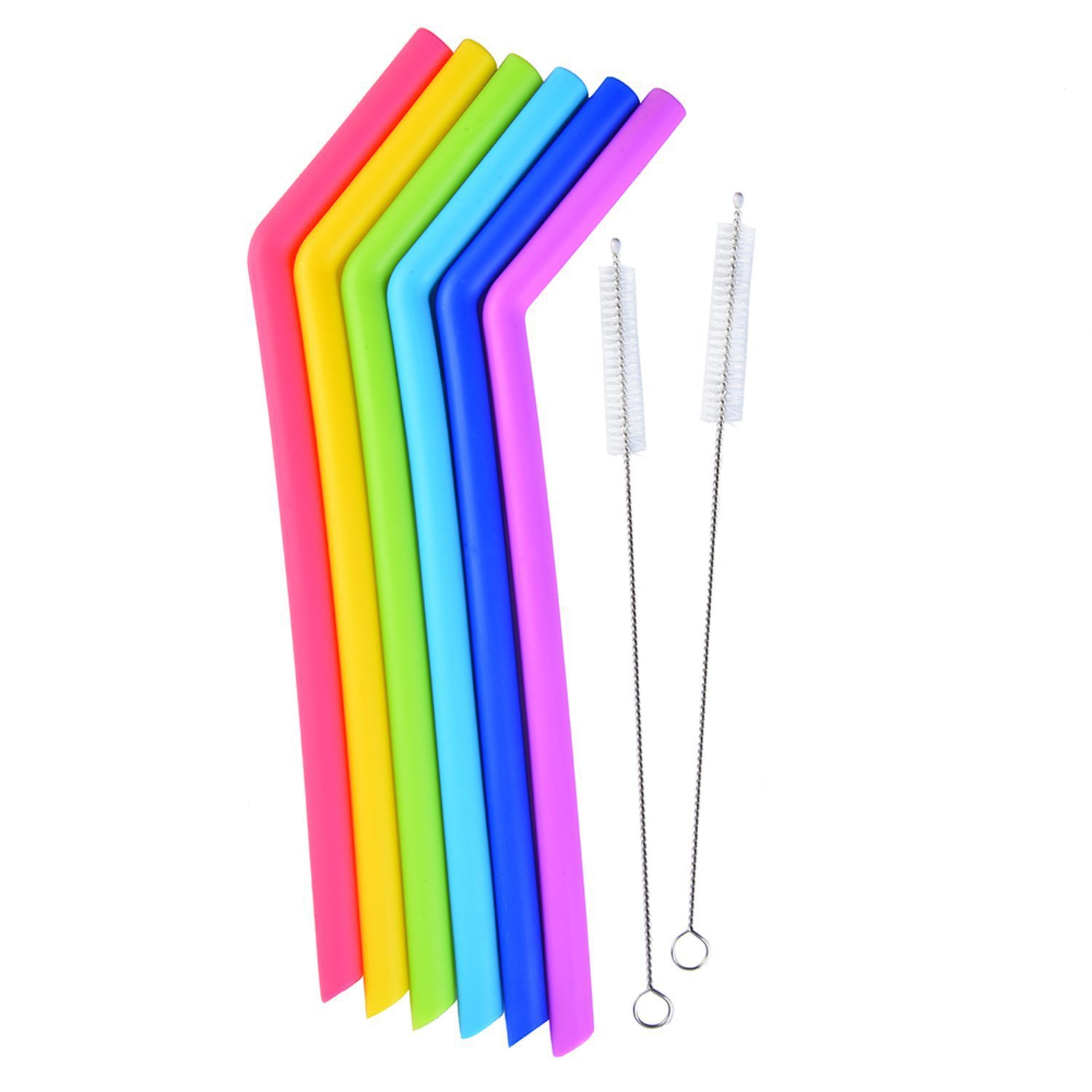 silicone drinking straw