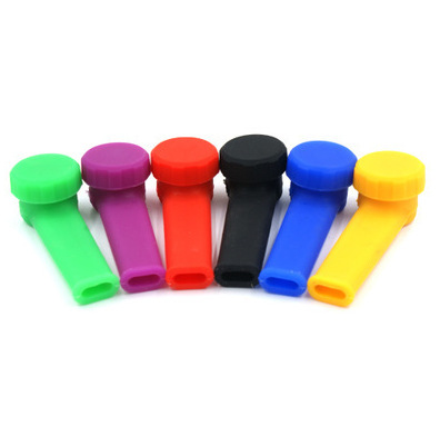 2018 Newest Mini Silicone Rubber Smoking Pipe With Screen Filter