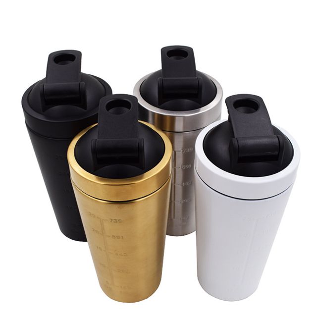 750ml 304 stainless steel shaker bottle