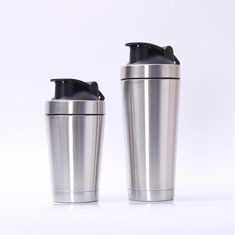 Customized Logo Stainless Steel Protein Shaker Bottle