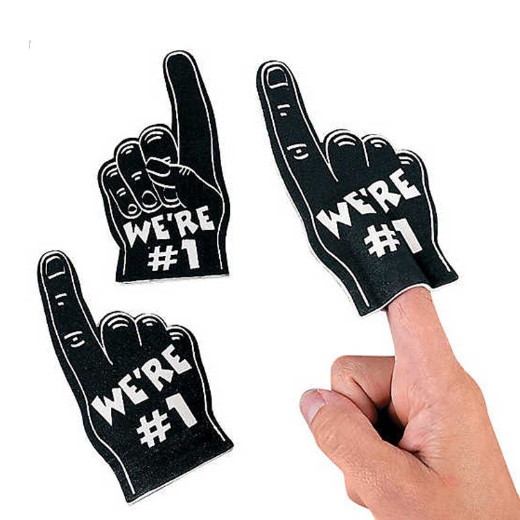 2018 worldcup match kids fans favor new design foam sports eva finger mini cute soft cheering hand gloves