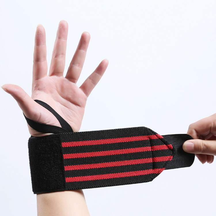 Adjustable Elastic Custom Weight lifting Wrist Wraps