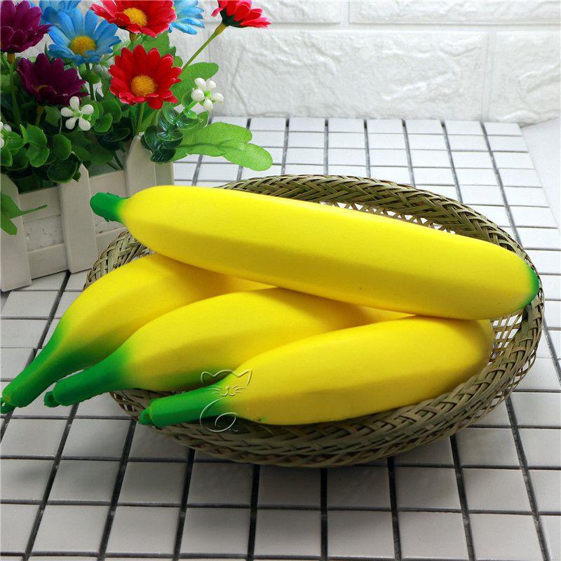 Customized Size and Color Banana Shape PU Foam Craft Toy Customized Size and Color Banana Shape PU Foam Craft Toy