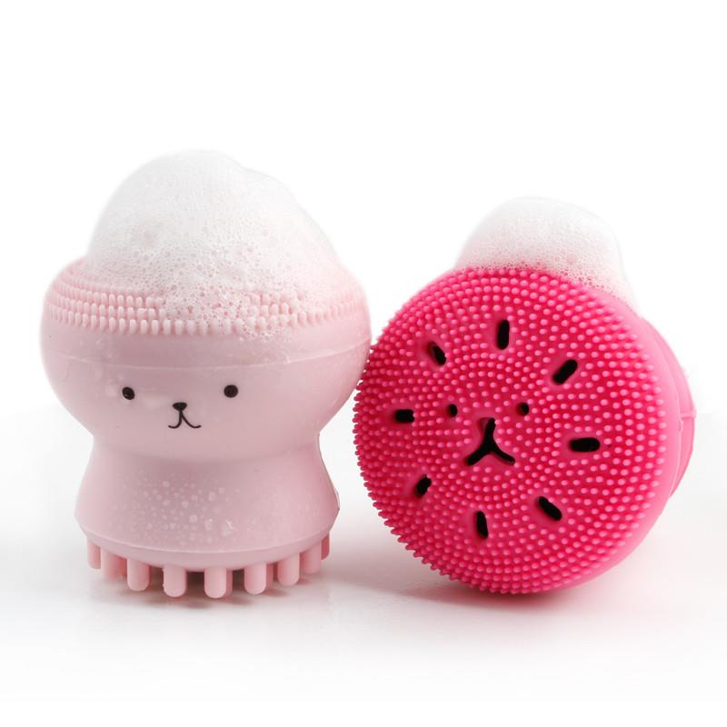 Cleaner Brush,Silicon Face Brush,Exfoliating Silicone Facial Scrubber