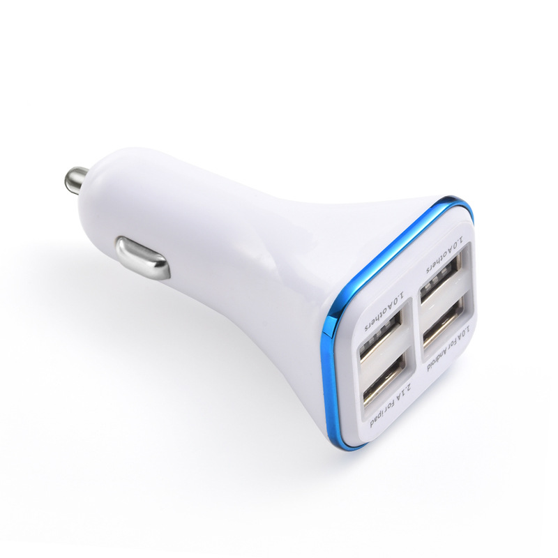 Universal 4 usb port phones car charger 3.4A