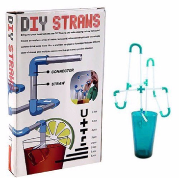 2018 new idea product Crazy DIY Straws