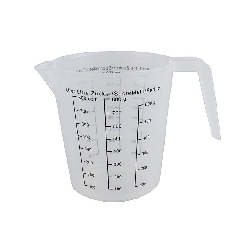Plastic Measuring Cup PP Home Use Customized Logo measuring plastic cup
