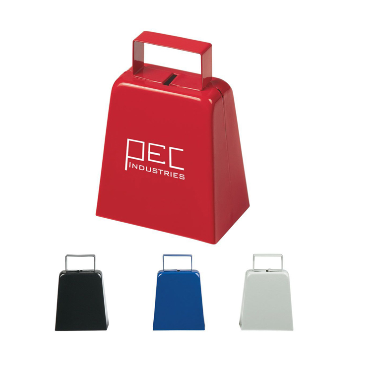 Large Noise Maker Metal Cowbell for Sport events