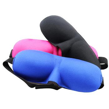 New products fashion memory foam travel 3D eye mask/sleep mask/eye shade with elastic belt