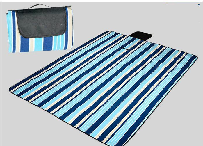 Custom design outdoor waterproof polyester picnic rug blanket
