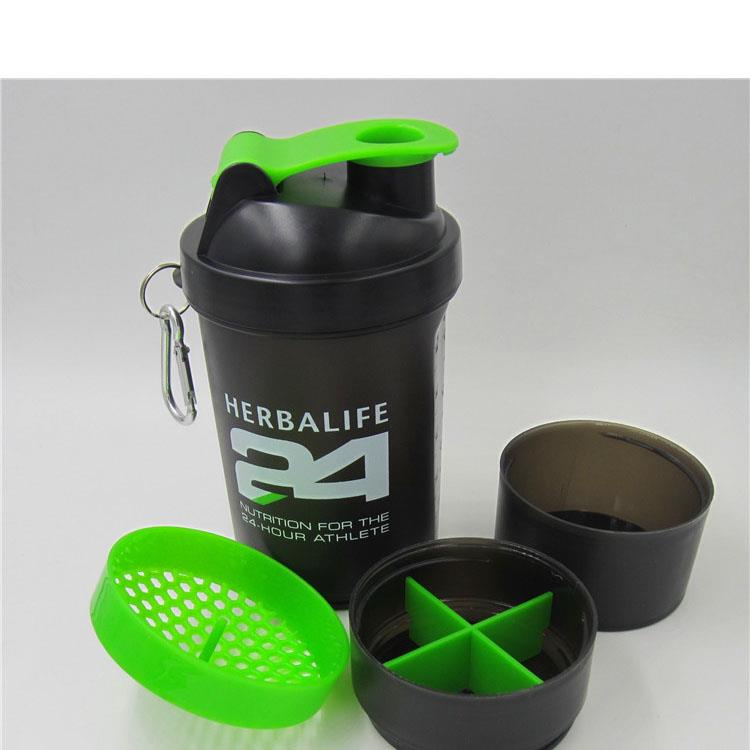 Protein Powder Three 3 Layer Shake Cup