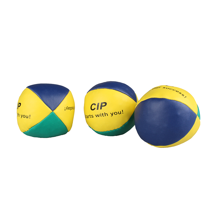 2018 PVC Juggling Ball Four Panels Good Quality Bulk Juggling Balls