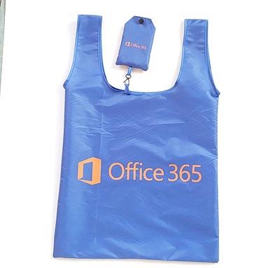 Colorful polyester cheap reusable custom folding shopping bags