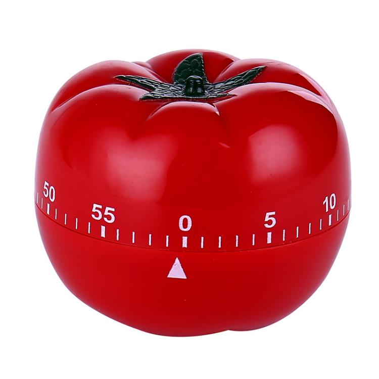 60 Min Plastic Tomato-Shaped Timer