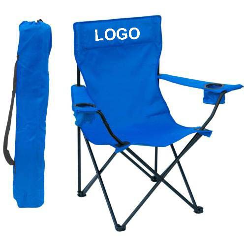 Foldable beach chair camping chair with armrest