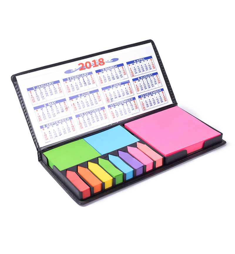 Wholesale Gift Custom Sticky Notes with PVC leather cover