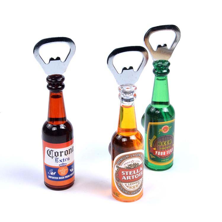 Latest Customized Souvenirs Beer Bottle Opener Acrylic Fridge Magnet
