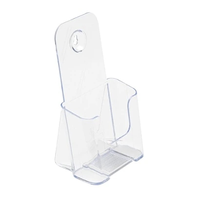 Wholesale Clear Premium Counter Top TriFold acrylic Plastic brochure racks stand holder