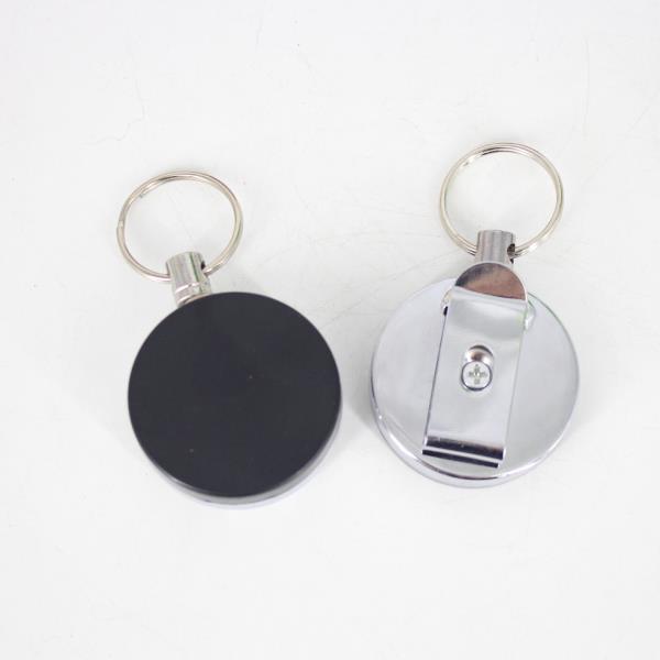 4cm Round metal Badge Holder