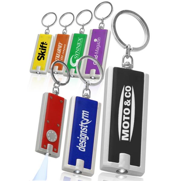 Promotional LED Keychain/LED Flashlight Key Chain/LED Keylight