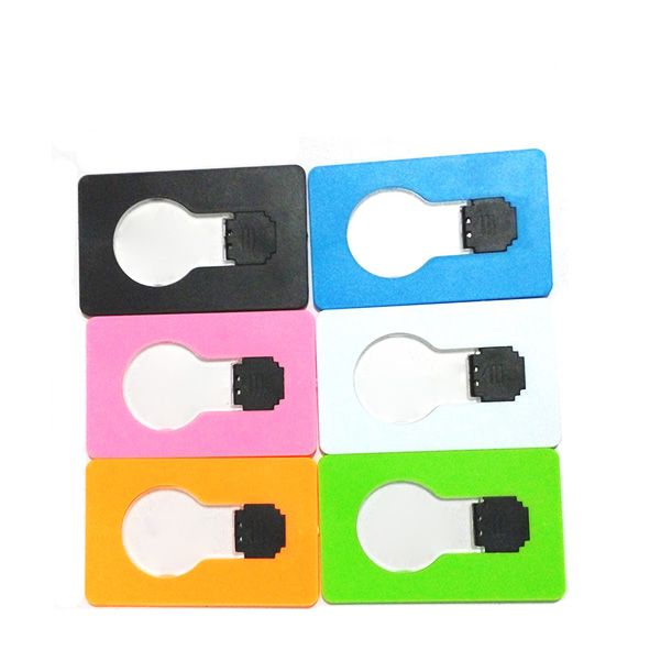 Wholesale Christmas Gift Bulb Shape LED Credit Card Light