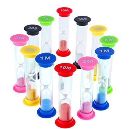 factory wholesale colorful custom sand timer