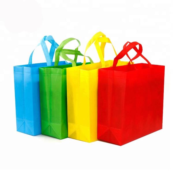 Color Shopping Bag Non-woven Tote Bag With Your Logo For Company Supermarket Color Shopping Bag Non-woven Tote Bag With Your Logo For Company Supermarket