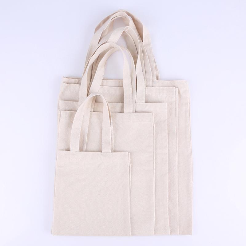 Wholesale Eco Reusable Custom Cotton Canvas Tote Shopping Bags With ...