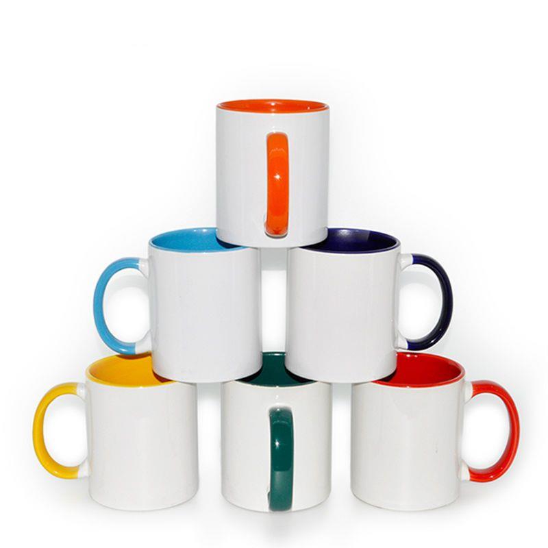 top grade inner handle color mug