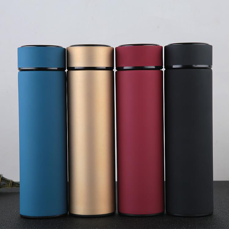 500ML Thermos Drinking stainless steel thermos bottle Vacuum Flask With Filter Travel Coffee Mug Thermos Travel Mug Thermoses
