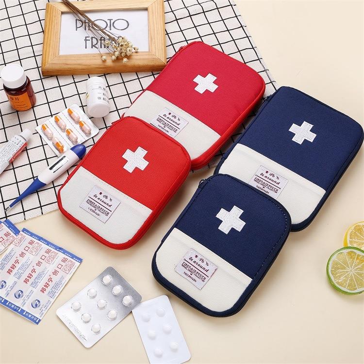 Factory Wholesale Empty Mini Medical First Aid Kit Pouch Organizer Bag