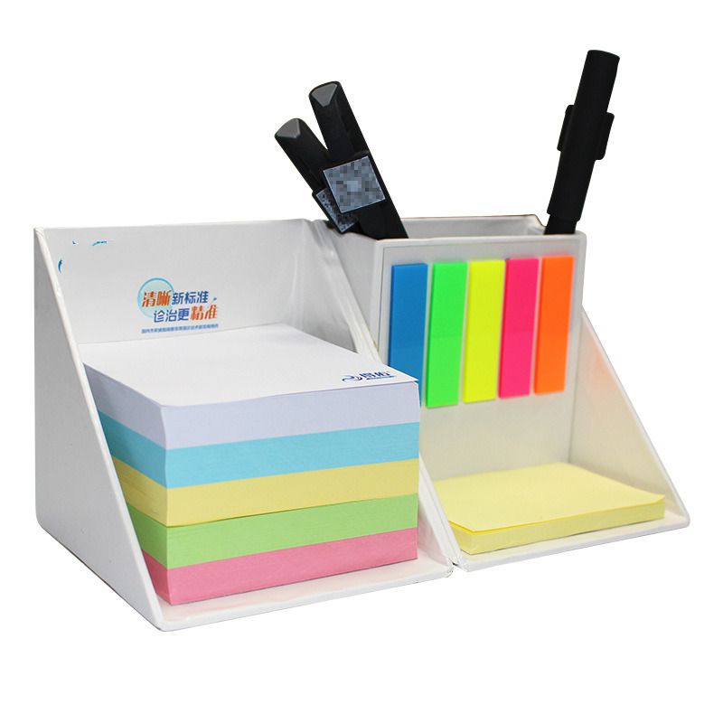 Foldable Square Cube Memo, High Quality Sticky Note Set Box