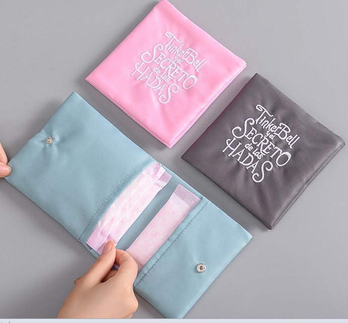 Sanitary napkin storage bag