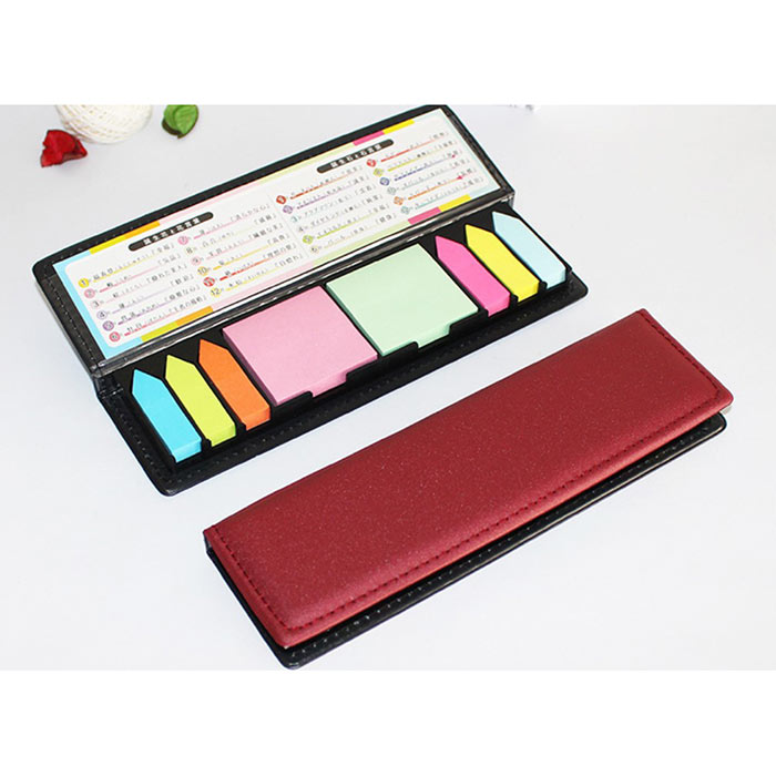 Note pad holder Calendar with PU leather cover