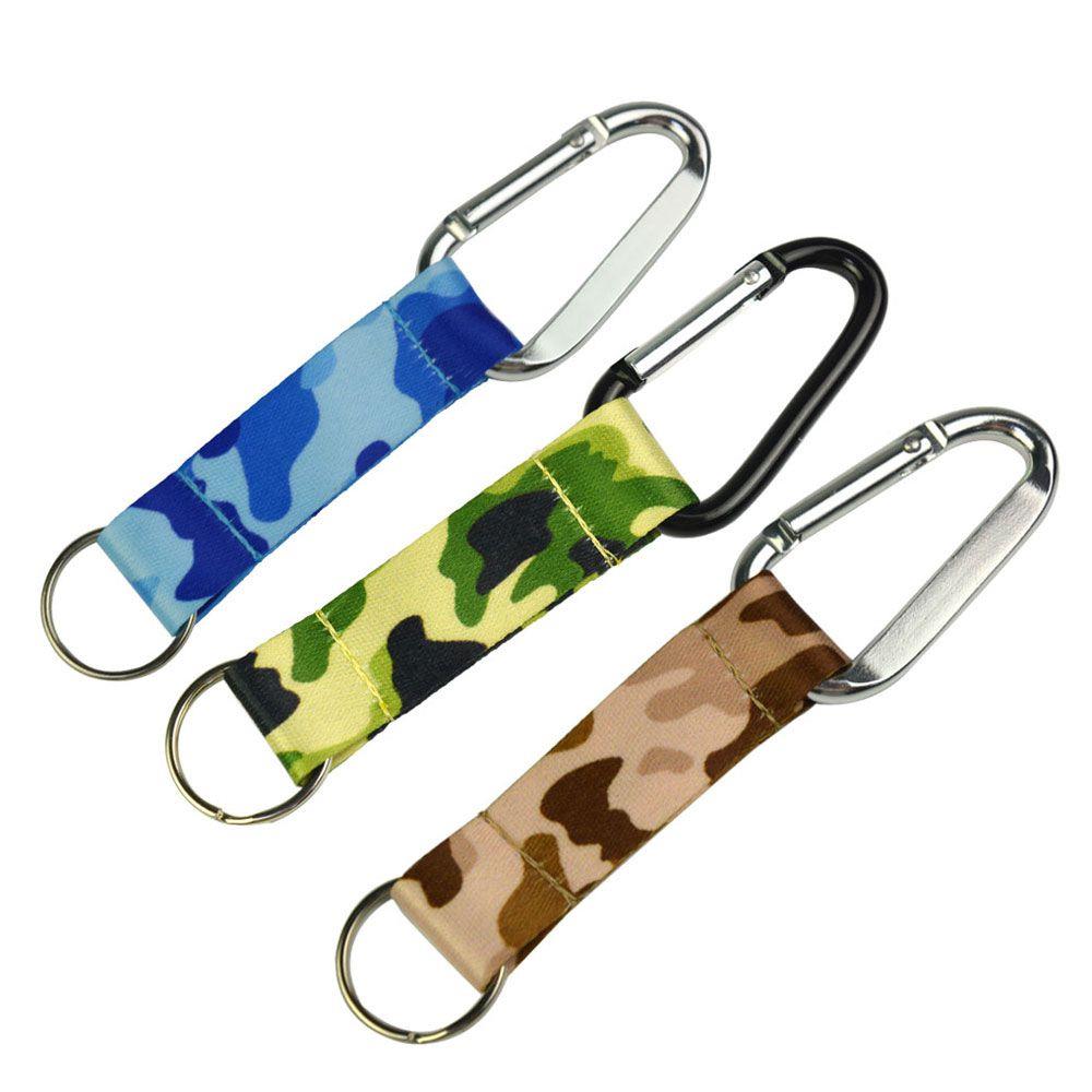 carabiner keychain short lanyard