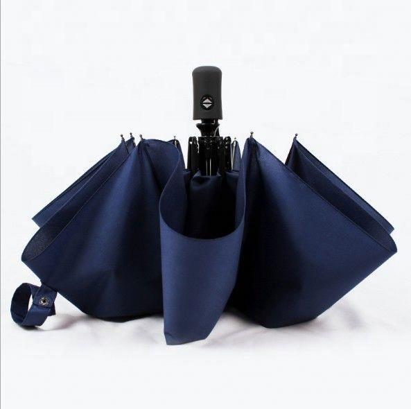 High quality custom umbrella auto open auto close promotion 3 fold umbrella