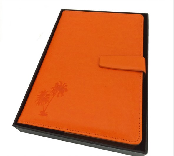 Buckle PU leather Notebook