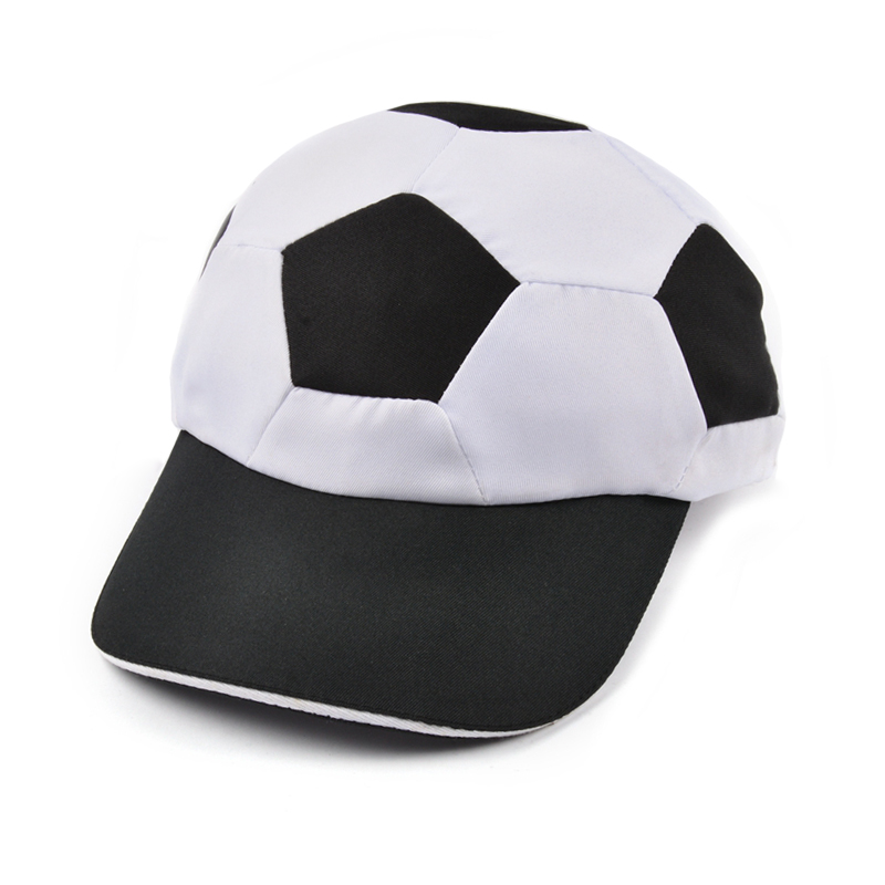 Custom design unstructured soft cute kids football hat soccer baseball caps