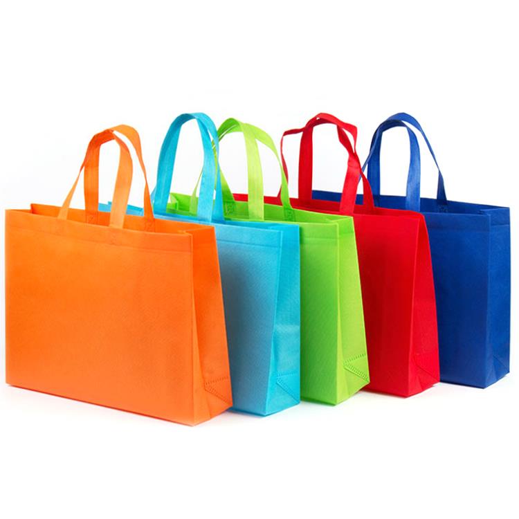 Promotional custom shopping non woven bag with print logo